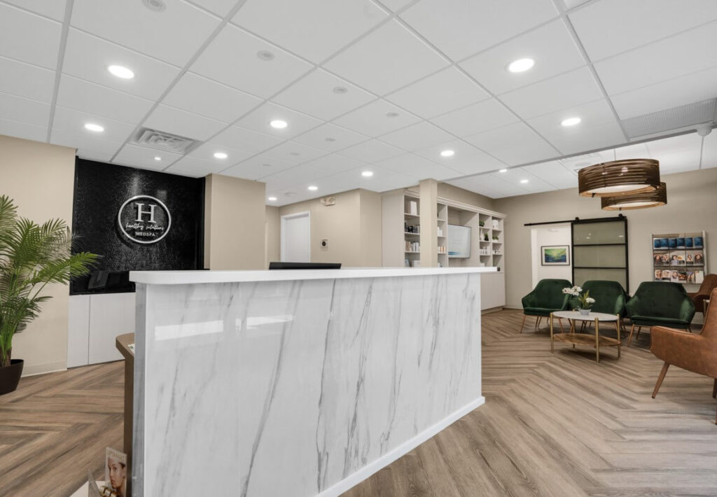 Lobby at Healthy Solutions Medspa Furlong Doylestown PA
