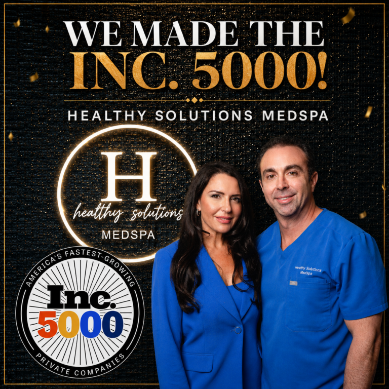 Healthy Solutions Medspa Named to Inc. 5000 List of Fastest-Growing Private Companies